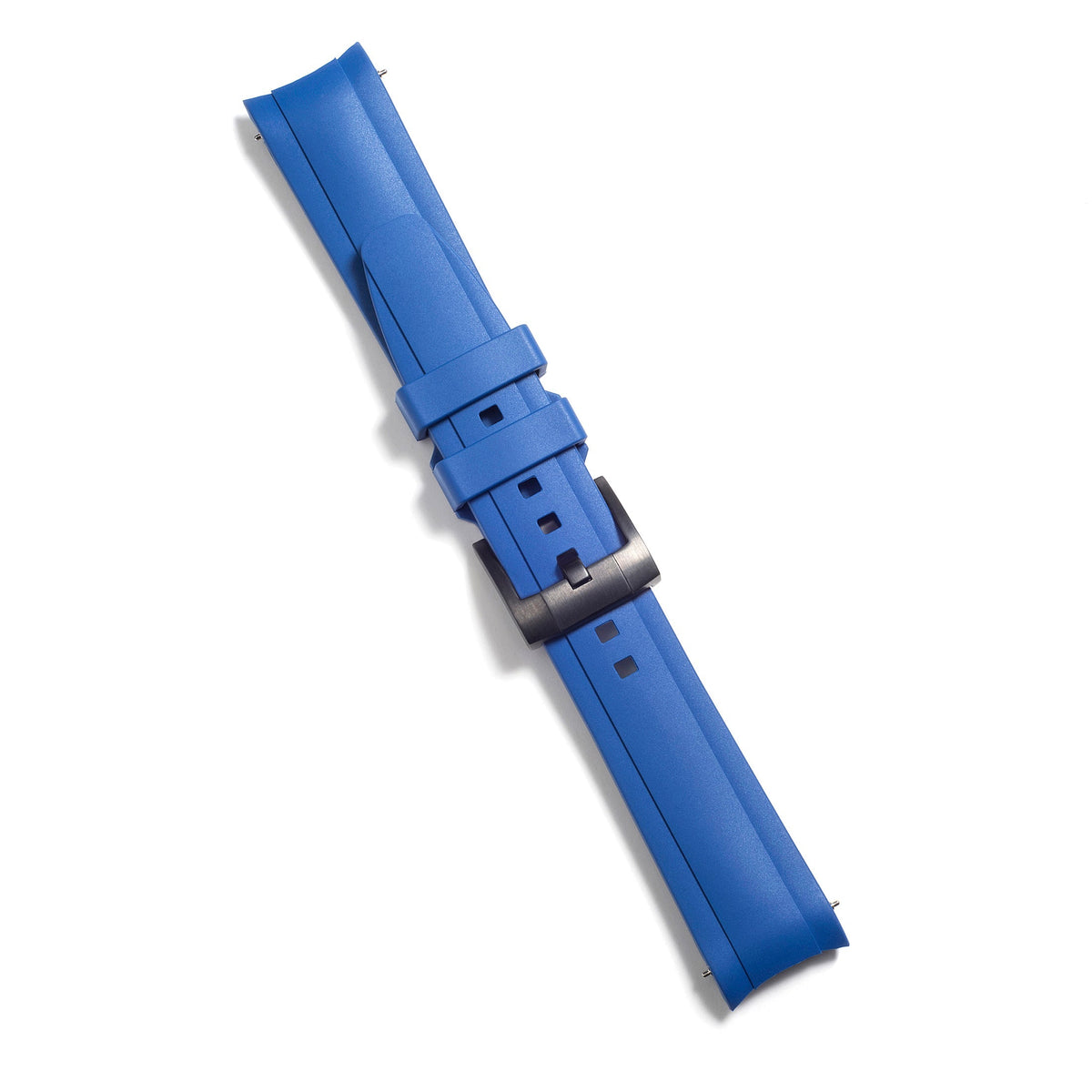 Curved End Rubber Strap for Rolex Explorer II 42mm with Tang Buckle (Produced between 2011-2020)