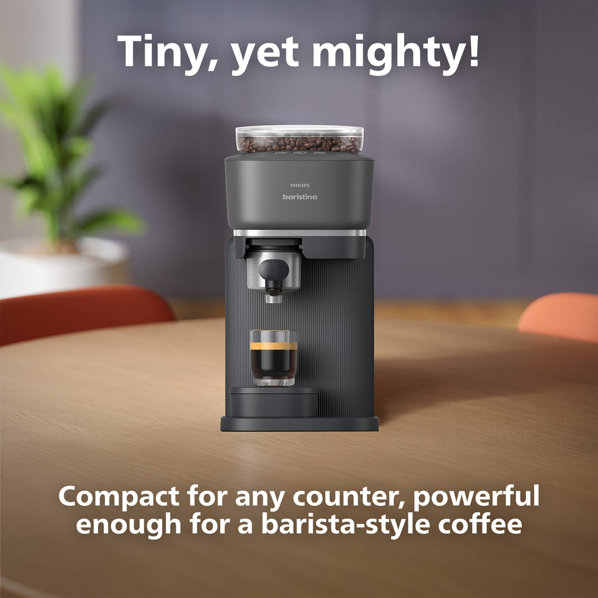 Philips Baristina Espresso machine Black