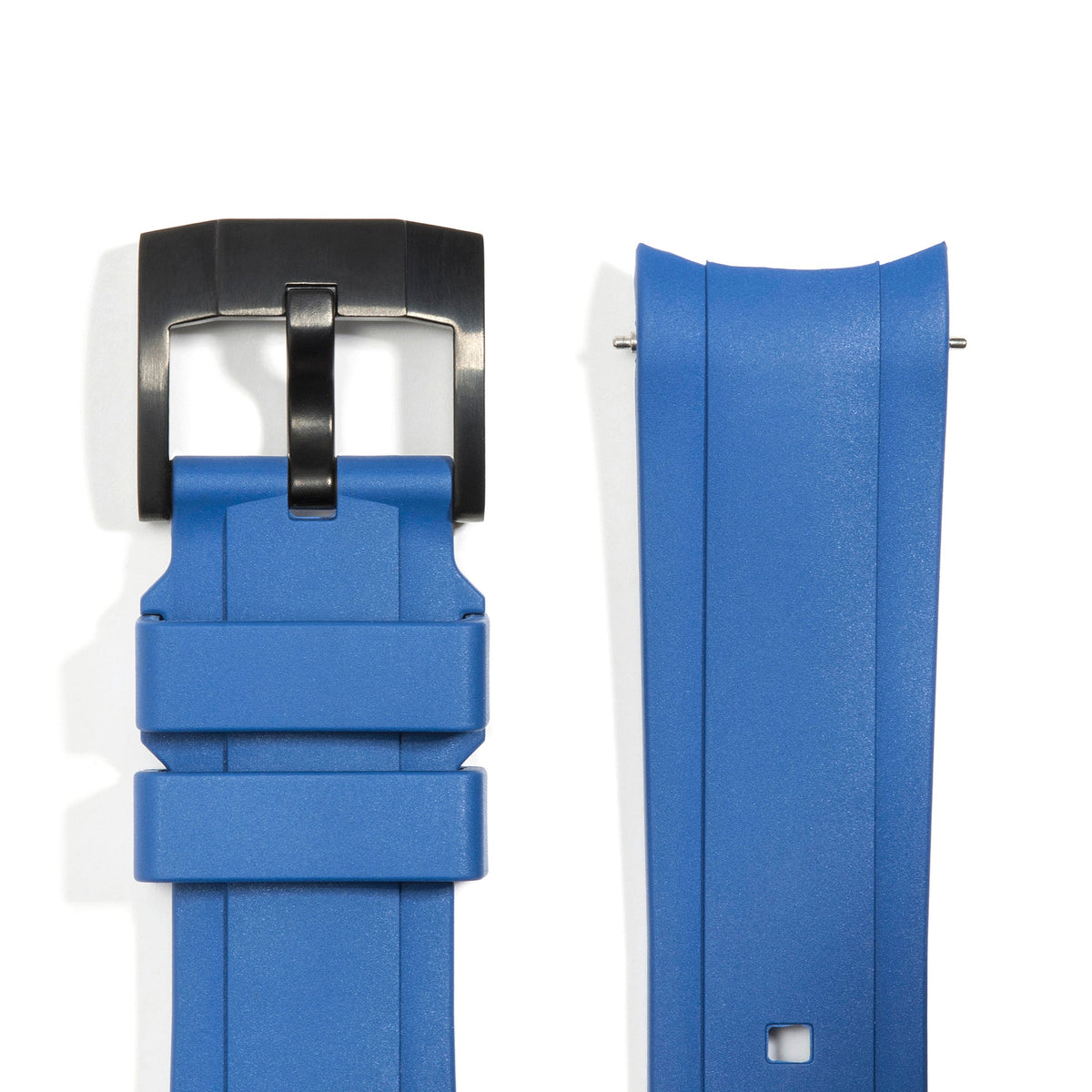 Curved End Rubber Strap for Rolex Submariner No-Date with Tang Buckle