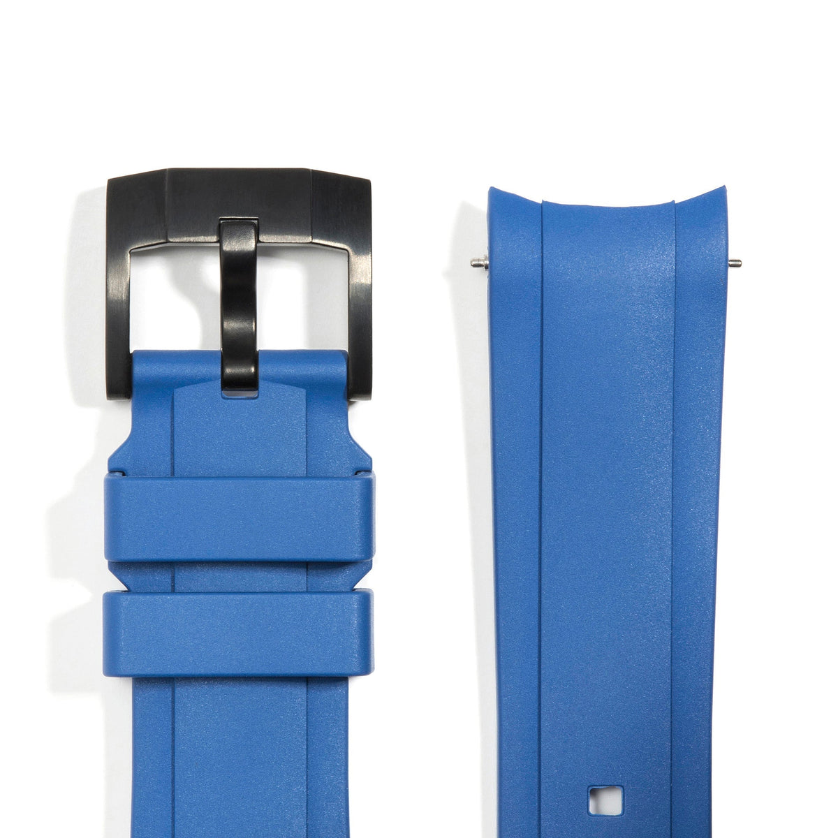 Curved End Rubber Strap for Rolex Daytona with Tang Buckle
