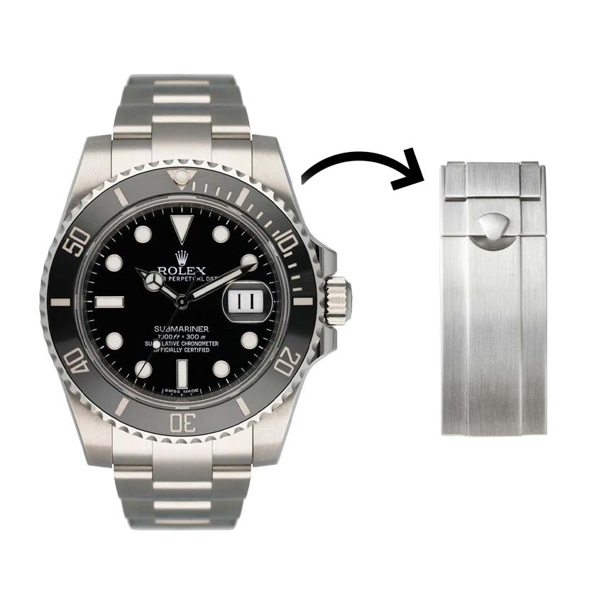 Everest Deployant Buckle for Rolex Oyster Bracelet – Submariner 116610